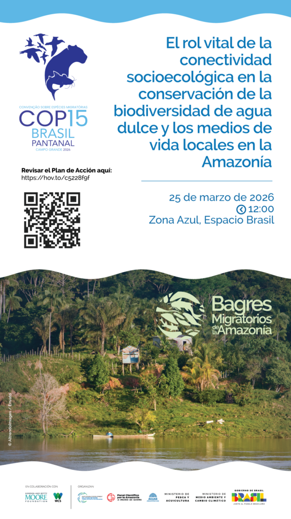 Plan de Acción Regional para los Bagres Migratorios de la Amazonía 12 Conservando la Cuenca Amazónica Aguas Amazonicas